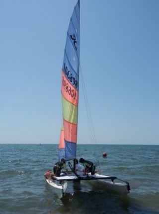 Navigation en catamaran